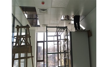 太原供水監(jiān)測站進行通風柜與通風改造，山西艾德沃思實驗室家具